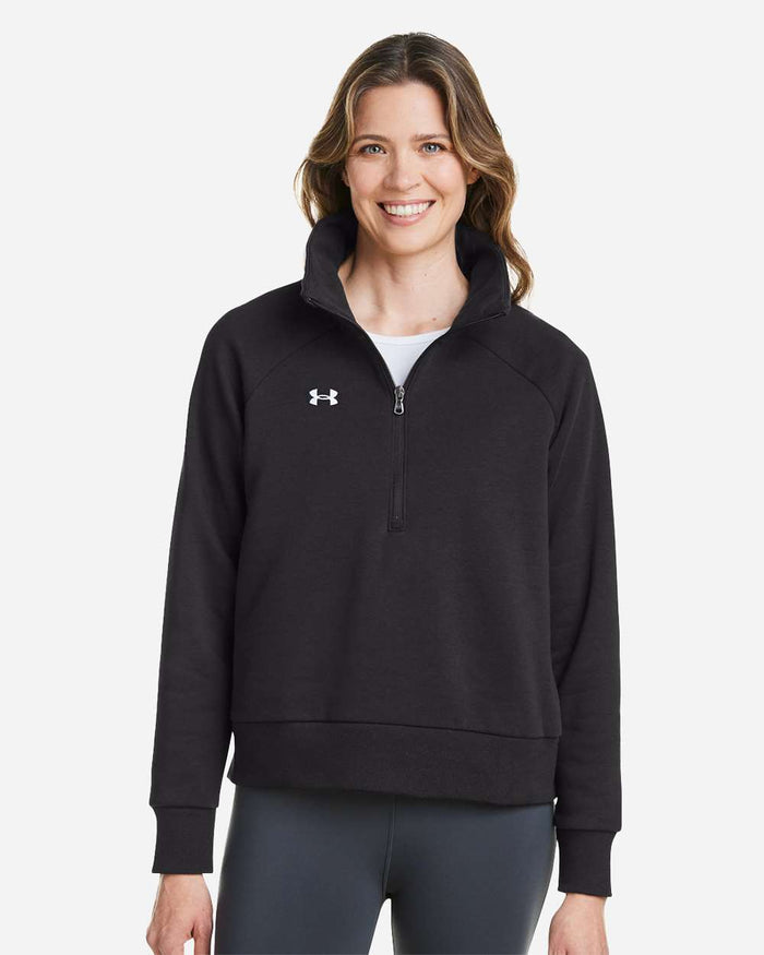 Under Armour Women's Rival Fleece Half-Zip Pullover (image 2)
