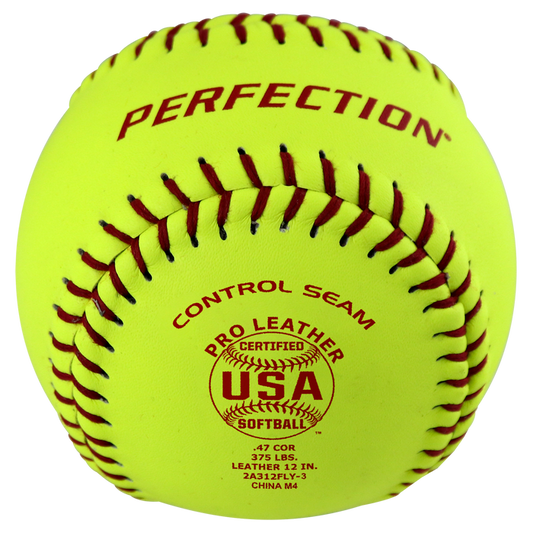 USA Leather Fastpitch Softballs - 1 Dozen