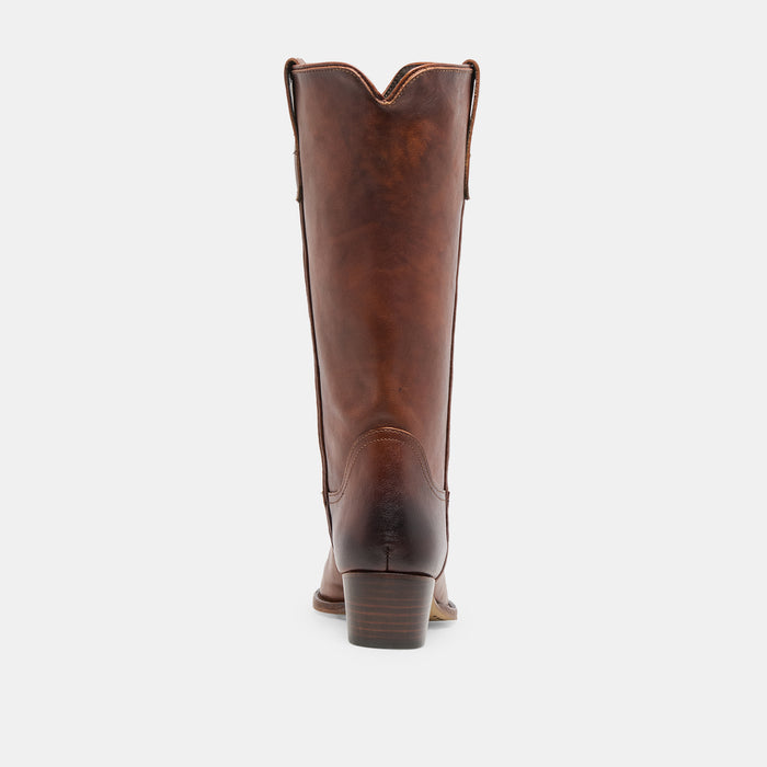VIGLA BOOTS CHESTNUT LEATHER