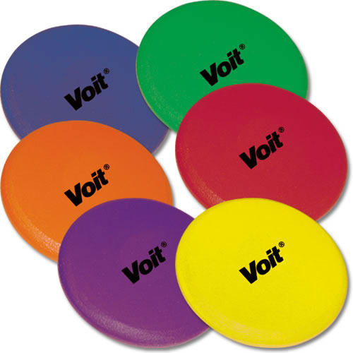 Voit 8.5 in. Tuff-Coated Foam Flying Discs - Color My Class (Set of 6)