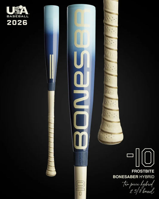 Warstic 2026 Bonesaber Hybrid Frostbite USA Baseball Bat -10
