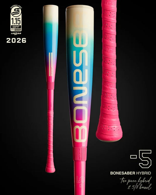 Warstic 2026 Bonesaber Hybrid Solar Storm USSSA Baseball Bat -5