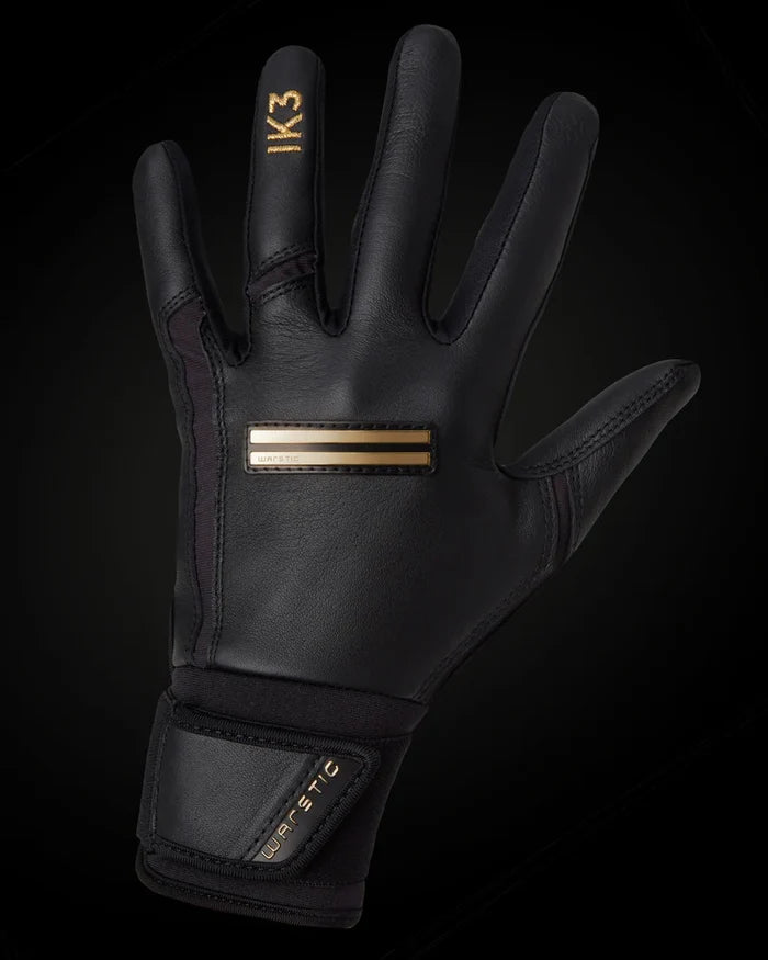 Warstic IK3 Pro CABRETTA Long Cuff Batting Gloves (image 3)