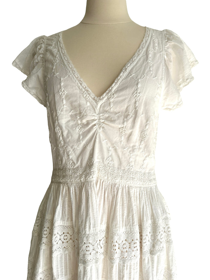 White Long Dress - 8