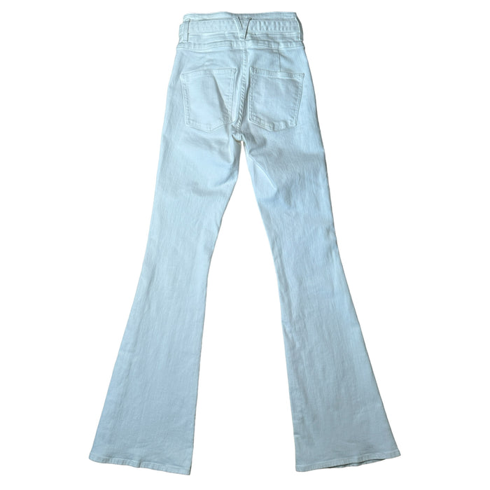 White Tie Waist Jeans - 25