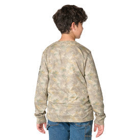 Carhartt youth boys faded camo pocket t-shirt, alternate product view