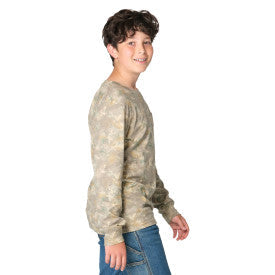 Carhartt youth boys faded camo pocket t-shirt, additional product view