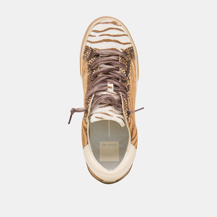 ZINA SNEAKERS ZEBRA MULTI CALF HAIR